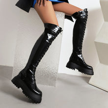 Load image into Gallery viewer, Punk Autumn And Winter Lace-up Martin Boots Platform
