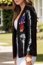 Load image into Gallery viewer, Sequin Nutcracker Long Sleeve Blazer
