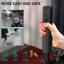 Load image into Gallery viewer, Electric Wine Opener Set Automatic Wine Opener Spiral Corkscrew Battery Powered One-click Button Can Opener For Home Party Bar
