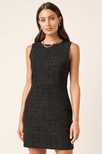 Load image into Gallery viewer, Mittoshop Tweed Sleeveless Mini Dress
