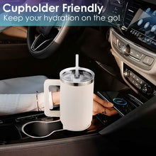 Cargar imagen en el visor de la galería, Stainless Steel Insulation Large Capacity Cup Portable Vehicle-mounted Cup
