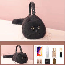 Cargar imagen en el visor de la galería, Bolso de mujer con forma de gato, hecho a mano y muy bonito
