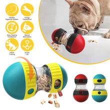 Load image into Gallery viewer, Food Dispensing Dog Toy Tumbler Leaky Food Ball Puzzle Toys Interactive Slowly Feeding Protect Stomach Increase Intelligence Pets Toy Pet Products
