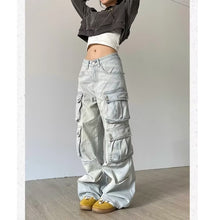 Load image into Gallery viewer, Retro Workwear With Pocket Jeans For Women
