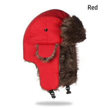 Cargar imagen en el visor de la galería, Winter Men&#39;s And Women&#39;s Warm Outdoor Cold-proof Windproof Earflaps Hat
