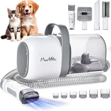 Load image into Gallery viewer, Dog Grooming Kit Pet Hair Cleaning Low Noise Vacuum Cleaner And Various Tools
