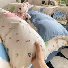 Load image into Gallery viewer, Washed Cotton Student Dormitory Bed Quilt Cover
