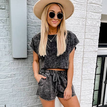 Cargar imagen en el visor de la galería, Women&#39;s Simple European And American Style Pocket High Waist Casual Suit
