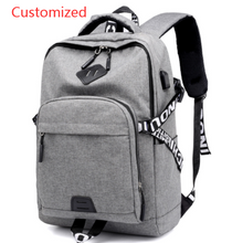 Load image into Gallery viewer, Laptop Backpack USB Charge Backpacks
