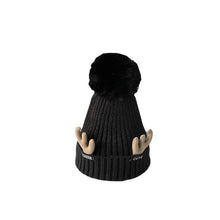 Load image into Gallery viewer, Winter Student Hair Ball Plus Velvet Thick Warm Ear Protection
