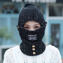 Cargar imagen en el visor de la galería, Gorro de lana de vellón Lei Feng resistente al viento y cálido para el invierno que mantiene el cuerpo abrigado
