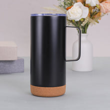 Load image into Gallery viewer, Oak Cork Sole Double Layer 16oz Vacuum Car Cup
