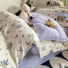 Load image into Gallery viewer, Washed Cotton Student Dormitory Bed Quilt Cover
