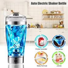 Load image into Gallery viewer, Electric Protein Shake Stirrer USB Shake Bottle Milk Coffee Blender Kettle Sports And Fitness Charging Electric Shaker Cup
