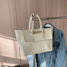 Cargar imagen en el visor de la galería, Fashion Women Shoulder Bags Large Capacity Handbags Simple Retro Tote Bags Solid Color Famous Brand High Quality Bags
