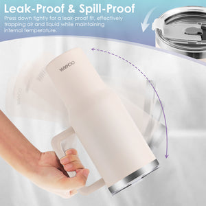 Stainless Steel Insulation Large Capacity Cup Portable Vehicle-mounted Cup