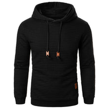 Load image into Gallery viewer, Men's Jacquard Hooded Sweater Long-sleeved Hoodie Warm Solid Sports Top
