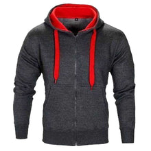 Load image into Gallery viewer, New Men&#39;s Casual Sweater Coat Sports Hooded Zipper Shirt

