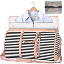 Load image into Gallery viewer, Large Capacity Travel Duffle Bag Women&#39;s Handbag Folding Suit Bag Waterproof Clothes Totes
