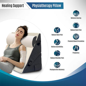 Bed Wedge Pillow Suit For Back Leg And Knee Support Sleeping