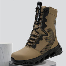 Load image into Gallery viewer, Outdoor Combat Boots Pierce Resistant High Tops
