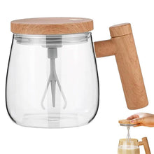 Load image into Gallery viewer, 400ML Self Stirring Coffee Mug  Electric Mixing Glass Coffee CupHigh Speed Fast Automatic Coffee Cup For Gyms Dining Room Kitchen Gadgets
