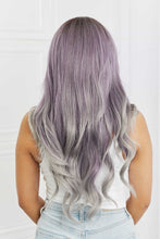 Load image into Gallery viewer, Elegant Wave Full Machine Synthetic Wigs in Purple 26&#39;&#39;
