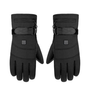 Winter Electric Heated Gloves Motorcycle Touch Screen Gloves