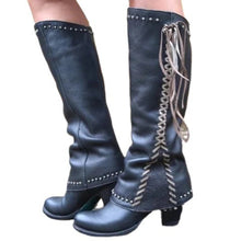 Load image into Gallery viewer, Autumn And Winter New Leather Boots Boots Women&#39;s Boots
