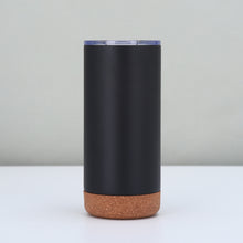 Load image into Gallery viewer, Oak Cork Sole Double Layer 16oz Vacuum Car Cup

