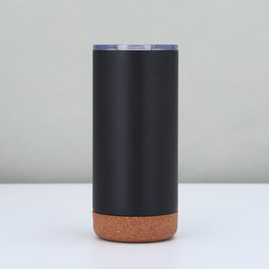 Oak Cork Sole Double Layer 16oz Vacuum Car Cup