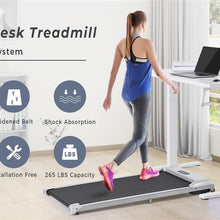Load image into Gallery viewer, 2-in-1 Electric Treadmill Under Desk
