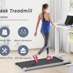 2-in-1 Electric Treadmill Under Desk