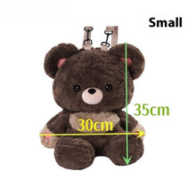 Load image into Gallery viewer, Love Bear Cute Plush Bag Backpack
