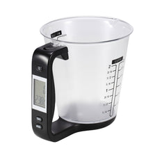 Load image into Gallery viewer, Kitchen Scales With LCD Display Digital Beaker Electronic Tool Hostweigh Measuring Cup Temperature Weight Measurement Cups
