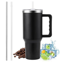 Cargar imagen en el visor de la galería, Stainless Steel Insulation Large Capacity Cup Portable Vehicle-mounted Cup
