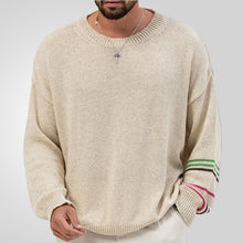 Load image into Gallery viewer, Round Neck Pullover Long Sleeve Base Lightweight Sweater
