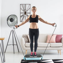 Load image into Gallery viewer, 1Pc Vibration Exercise Machine With Resistant Bands Remote Control Whole Body Vibration Platform Workout Equipment Home Fitness Training Equipment For Weight Loss Fat Burner
