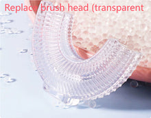 Load image into Gallery viewer, Children'S Electric Toothbrush Food Grade Silicone Oral 360 Degree Automatic Usb Charging Smart Children'S Toothbrush U-Shaped
