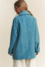 Load image into Gallery viewer, J.NNA Tweed Double-Breasted Long Sleeve Coat
