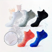 Cargar imagen en el visor de la galería, 5 Pairs Of Unisex Sports Socks. They Are Highly Elastic And Breathable, Dry Quickly And Absorb Sweat Effectively
