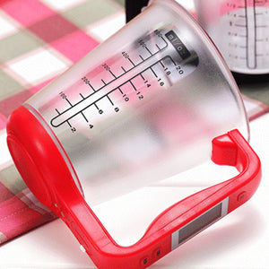 Kitchen Scales With LCD Display Digital Beaker Electronic Tool Hostweigh Measuring Cup Temperature Weight Measurement Cups