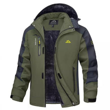 Cargar imagen en el visor de la galería, Outdoor Hooded Winter Jacket Casual
