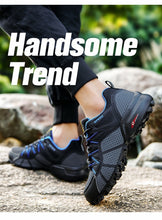 Cargar imagen en el visor de la galería, Lightweight Breathable Men's Mesh Outdoor Sports And Casual Hiking Shoes
