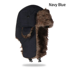 Cargar imagen en el visor de la galería, Winter Men&#39;s And Women&#39;s Warm Outdoor Cold-proof Windproof Earflaps Hat
