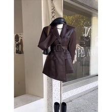 Load image into Gallery viewer, Fashionable Retro Beautiful Leather Coat For Women
