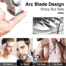 Load image into Gallery viewer, Men Hair Trimmer 3 in 1 IPX7 Waterproof Beard Trimmer Grooming Kit Cordless Hair Clipper for Women &amp; Children LED Display USB Rechargeable Amazon Banned
