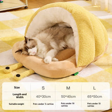 Load image into Gallery viewer, Warm Cat Semi-closed Snail Slippers Nest Pet Products
