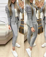 Load image into Gallery viewer, European and American two-piece casual women&#39;s suit
