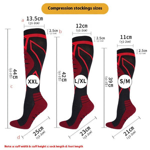 Outdoor Running Fitness Sports Comfortable Compression Socks Skipping Rope Calf Socks